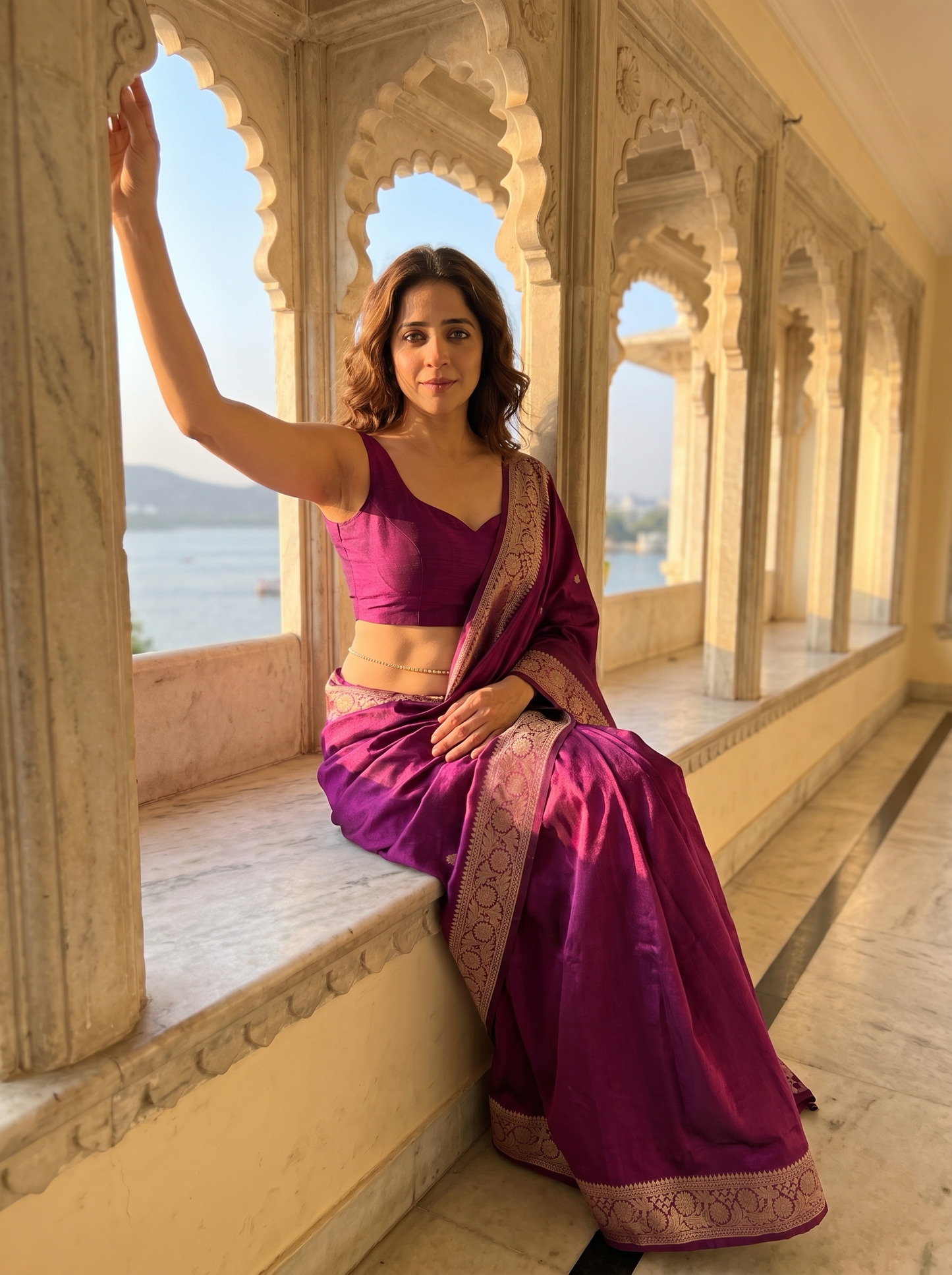Ember Poise Saree