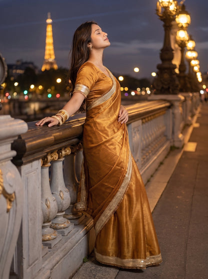 Golden Hour Banarasi Saree