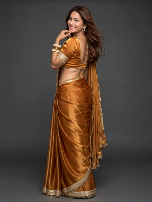 Golden Hour Banarasi Saree